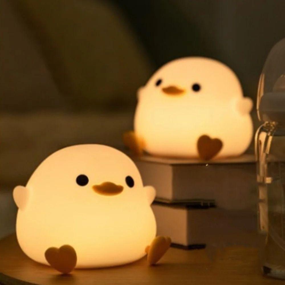 LED LED Duck Lamp Touch Sensor Indoor Sensor Lamp Creative Duck Pat Night Light  Baby Sleeping