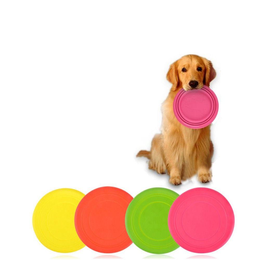 Water Resistant Interactive Resistant Chew Flying Plate Pet Toy Dog Flying Disc Dog Food Pan