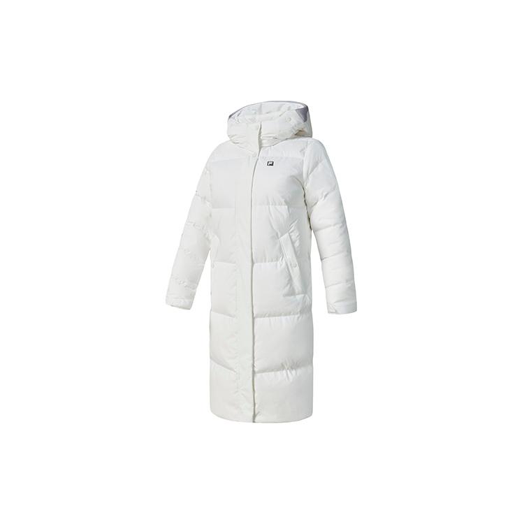 New FILA Down Jacket Winter Women's Jade White A11W242908F-WT