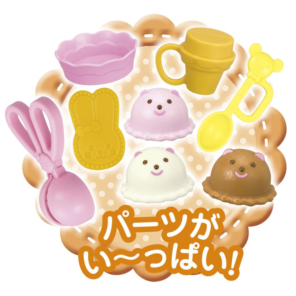 PILOT Care Parts Ice Cream Shop Set Age 3 and Up Mell-chan