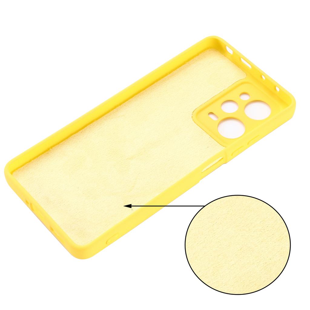 Handyhülle für Xiaomi Redmi Note 12 Pro Speed 5G/Poco X5 Pro 5G Flüssigsilikon Weiche Fütterung Abdeckung mit Riemen