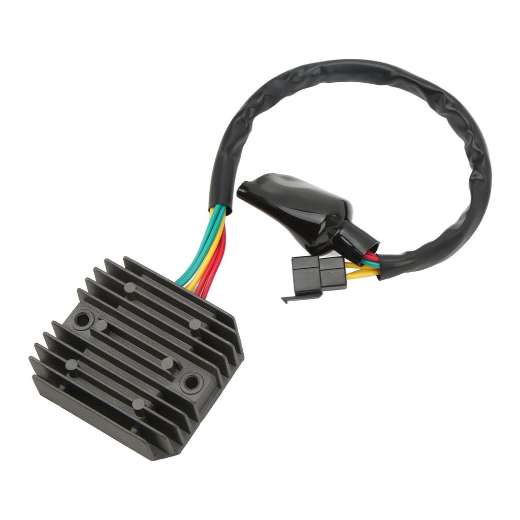 Motorcycle Voltage Regulartor 12V Power Regulator Rectifier 31600‑MS9‑000 Replacement for NTV600 NTV650 Revere