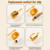 Cartoon Tearable Roll Paper Sticky Roller Brush Cat Shape Strong Adhesiveness Pet Hair Remover Clothes Reusable Detachable