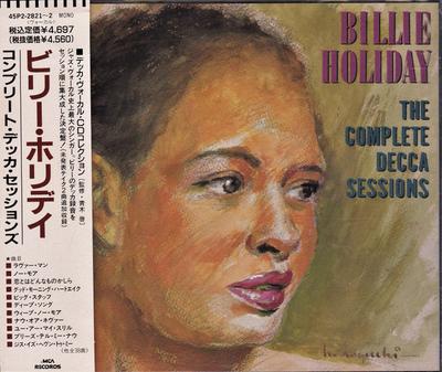 CD BILLIE HOLIDAY - The Complete Decca Sessions 45P228212 Decca 1989 Japan Jazz Used