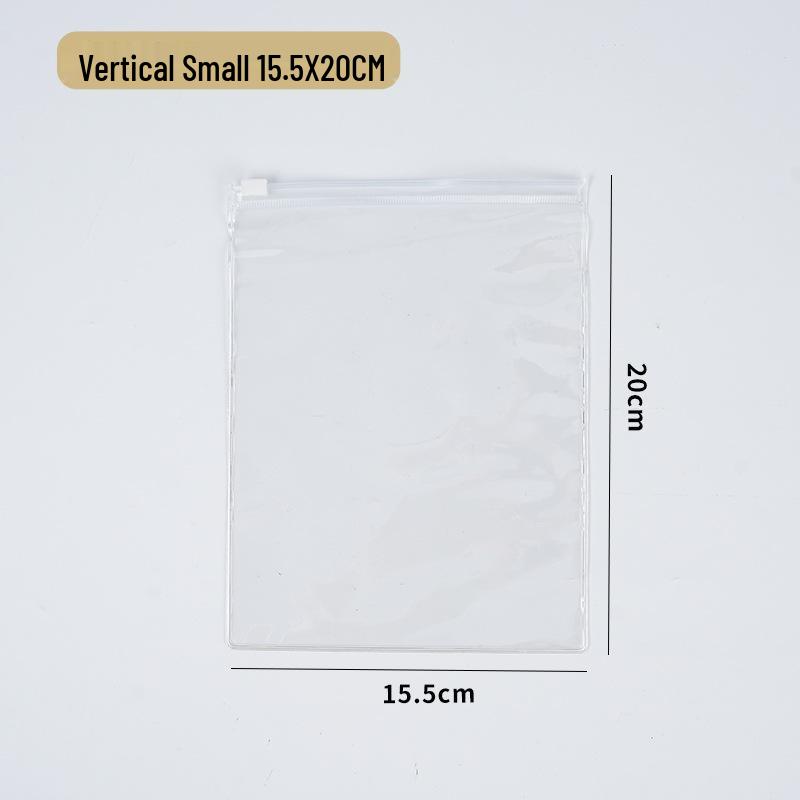 

Прозрачный ПВХ пакет с самозаклеивающейся застежкой-молнией