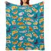 Leopard gecko - green Throw Blanket wednesday Decorative Sofa Decorative Beds Sofa Quilt Blankets