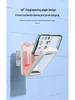 Waterproof Wall-Mounted Phone Case: No-Drill, Adjustable, Anti-Fog Touchscreen for Bathroom Toilets