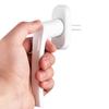 Durable Alloy Plastic Steel Window Handle White Door Window Locks Sliding Window Anti Slip Handle Home Accessories