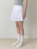 Liel Berries Lace Mini Skirt (White)