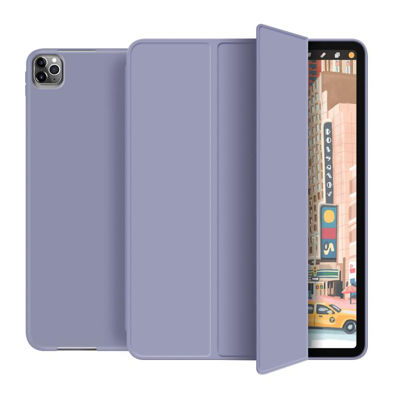 Folio Tablet Hülle für Apple iPad Pro 11 2021 Ladefunktion für Stift Automatischer Schlaf-/Aufwachmodus mit Stifthalter