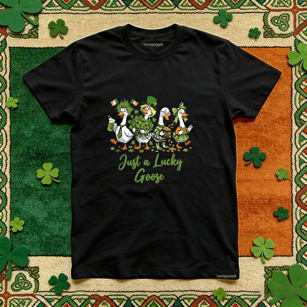 Saint Patrick Retro printed T shirt Unisex green lucky Irish cotton Casual funny festival Unisex Adult Party tee