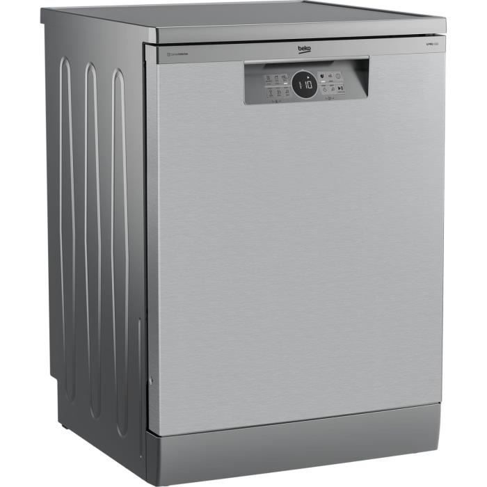 Lave-vaisselle Pose Libre BEKO BDFN26640XC - 16 Couverts - Induction - L60cm - 44dB - Tiroir À Couverts - Inox