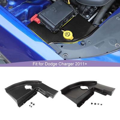 Adesivi decorativi per flaconi spray per tergicristalli adatti per Dodge Charger dal 2011 in poi, per Dodge Challenger dal 2015 in poi, accessori interni in ABS