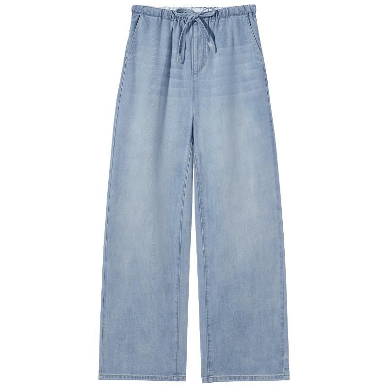 Hotwind Women s Casual Wide-Leg Jeans L