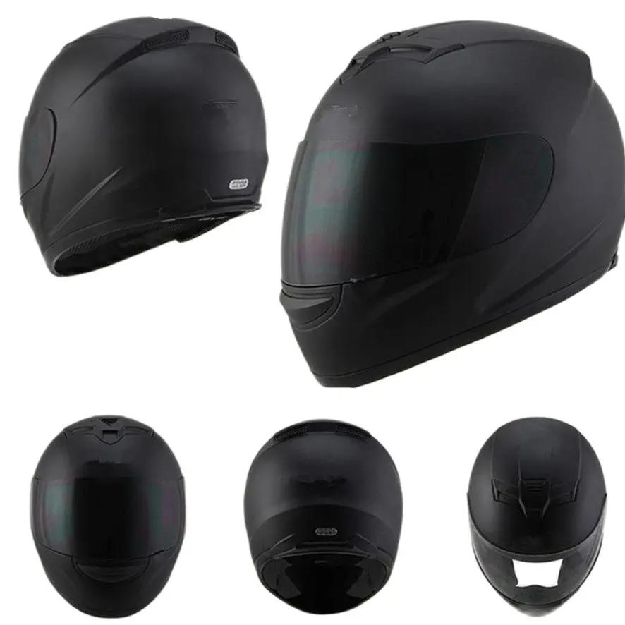 Fashion Full Face Motorcycle Helmet for Men & Women DOT Approved Top Quality CE Certified with Removed Neck Warmer