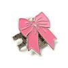 Pink Ribbon Golf Ball Mark Bowknot Golf Hat Marker Outdoor Sports Golf Cap Clip  Golf Accessories