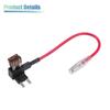 X AUTOHAUX 5 Sets Universal Car Fuse Tap and Circuit Adapter Mini Type Fuse 7.5A