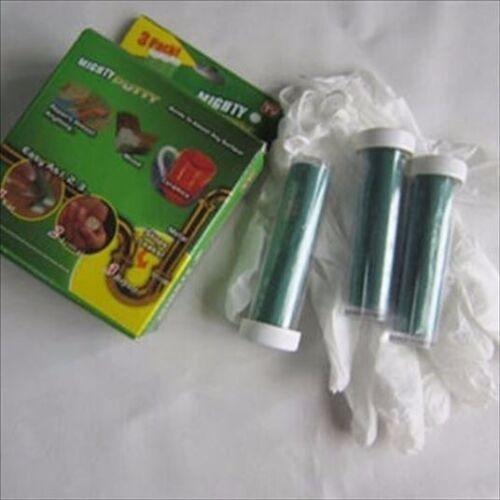 3 Pack Magic Mighty Putty Fill Seal Glue Tool For Wood Ceramic Metal With Glove