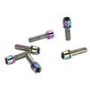 6pcs Bicycle Stem Screws Professional M5x18mm Aluminum Alloy Bike Handlebar Stem Screws for