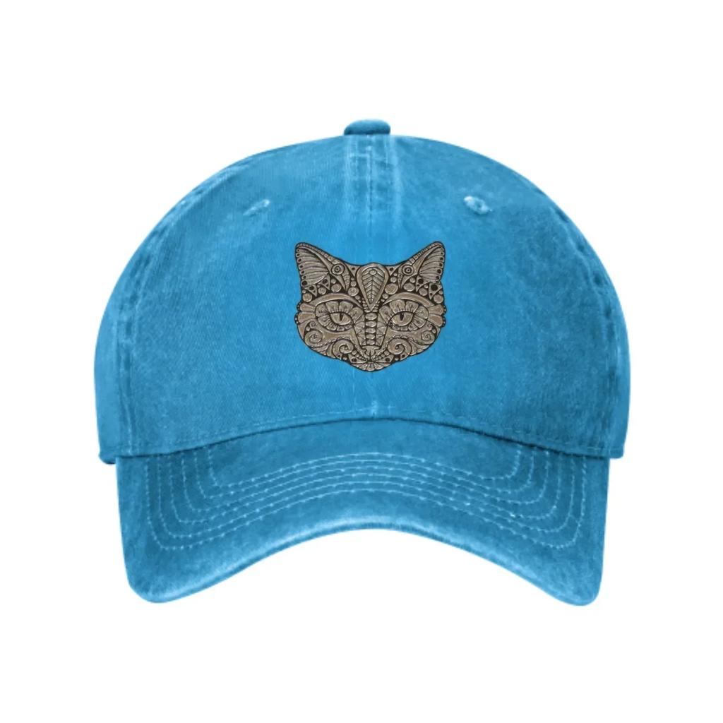 Diamond Cat Baseball Caps for Unisex WoUnisex Adjustable Fashion Casual Trucker Hats for Outdoor Fishing Activities