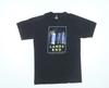 T-shirt Grafica Nera da Uomo Hanes Taglia Piccola Natura Outdoor Vintage