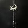 Western Cowboy Leather Cord Bolo Tie Vintage Cowboy Accessory Metal Scorpion Animal Pendant Necktie Necklace for Men