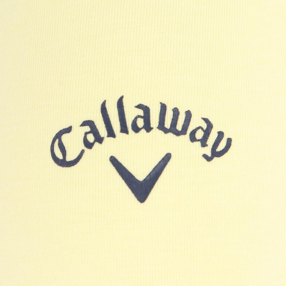 Callaway Short Sleeve Mock Neck Shirt STORY Golf Undershirt C23134242 Size M Women's [TOY Collaboration] (Stretch) / / 1061_Yellow,