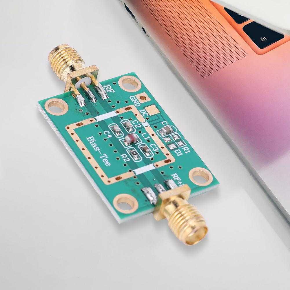 10MHz-6GHz DC Blocker Coaxial Feed RF DC Bias Blocker DC 1-50V RF DC Isolator LNA Low Noise Amplifier for Ham Radio RTL SDR