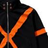 Giacca da uomo DRIPX Harajuku Streetwear Americano Patchwork Color Block Zip Up Manica Lunga Cappotto Vestibilità Larga Casual Unisex Tendenza Moda Nuovo