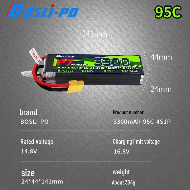 Commander P7 FPV Drone 95C LiPo Battery
