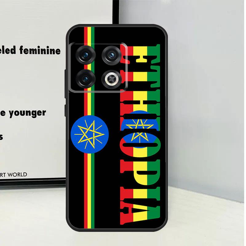 Ethiopia Flag Case For OnePlus 12 11 10 Pro 8T 9R 10T 10R 12R OnePlus Nord CE 2 3 Lite 2T N10 N20 Coque