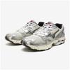 Mizuno Wave Rider 10 Perfect for and X Black X Size 2E Sneakers, Commuting, School, Lifestyle, Stylish, Off-White Red, 24.5 Cm,