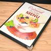 Reusable A4 Menu Paper Holder Metal Corners Shell Document Folder  Kitchen
