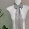Fringe Tassel Fabric Scarf Long Flowy Solid Color Waist Sash Cape Belt Oriental Fashion Elegant Vacation Accessory