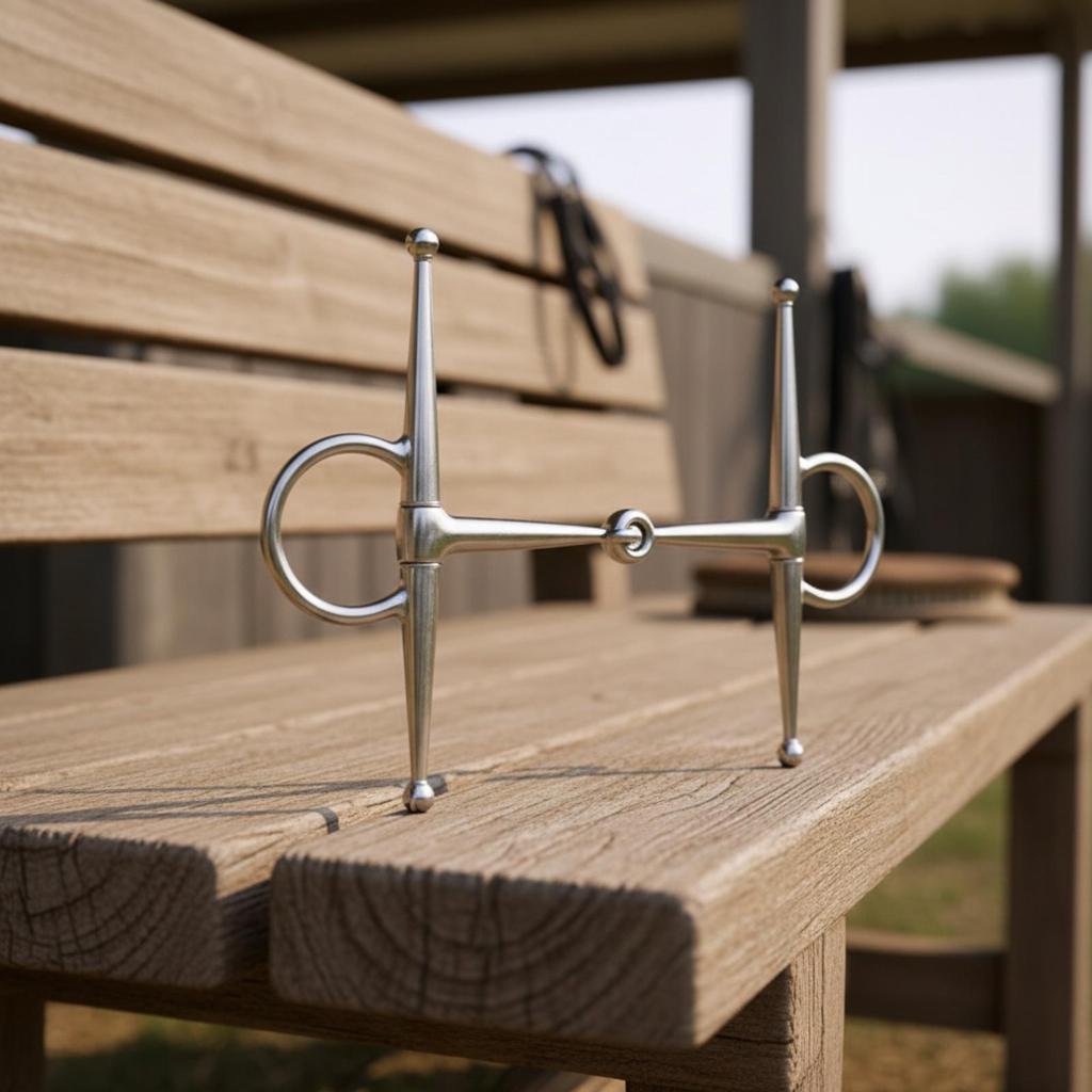 Stainless Metal Mount Polished Equestrian Equipment Pinch-proofPinch