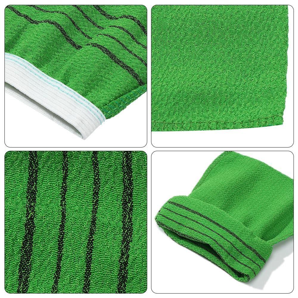 Portable Shower Bath Scrub Glove Coarse Grain Exfoliating Towel New Bath Glove  Adults