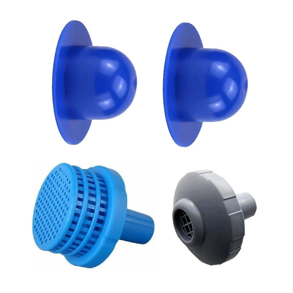 Above Ground Swimming Pool Water Jet Connector Replacement Part Kit Strainer Hole Plug Stopper for Intex 25022 Accessory