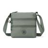 Solid Color Small Square Bag Women's Outdoor Waterproof Nylon Shoulder Crossbody Bag