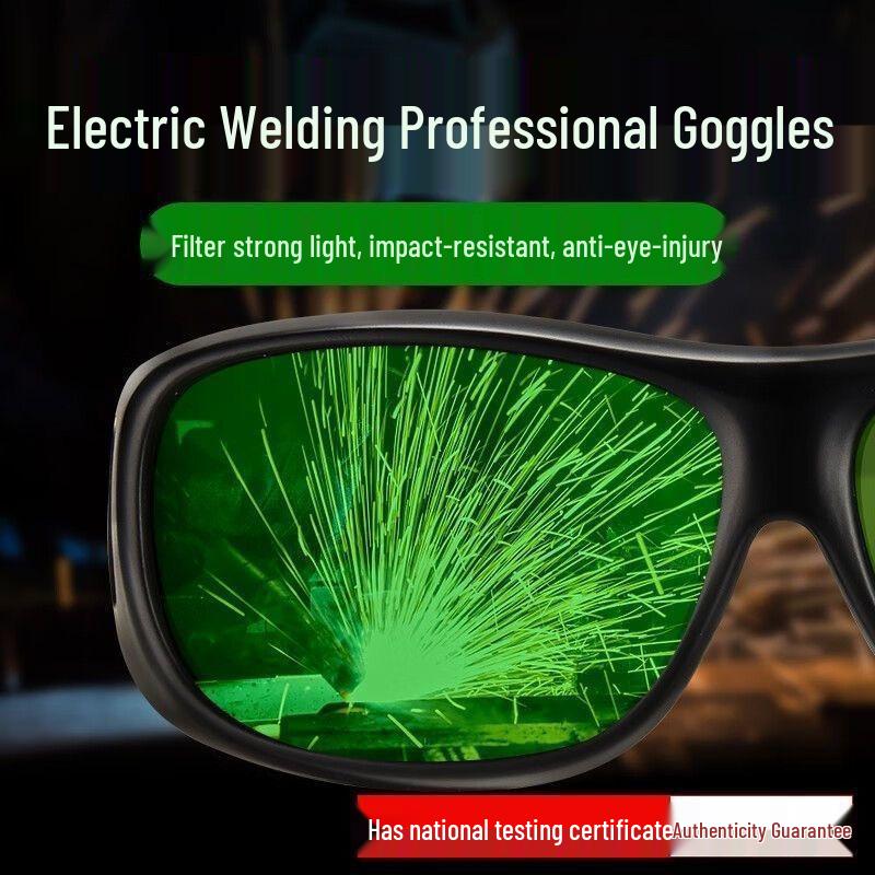 High-End Professional Anti-Glare Welding Glasses: Laser Brazing, Arc Light & Eye Protection for Welders