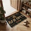 The Beer Welcome Mat Themed 'bar Open' Features Anti Slip Design Living Rooms Kitchens Dining Rooms Terraces Cafes Home Decor