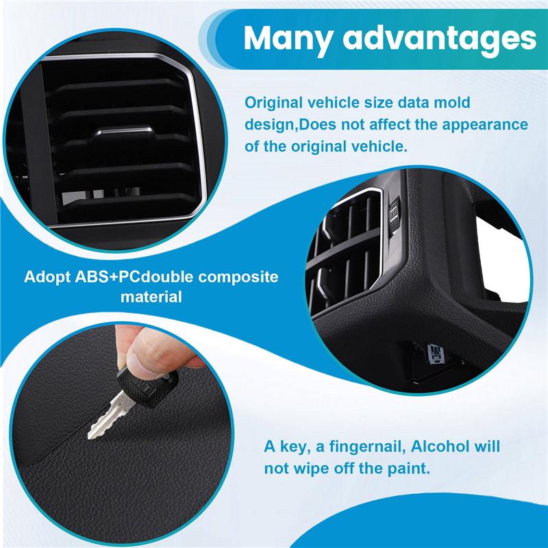 A58X-Rear Air Outlet Assembly A/C Outlet Vent Grille For Tiguan L PA 5NG819203