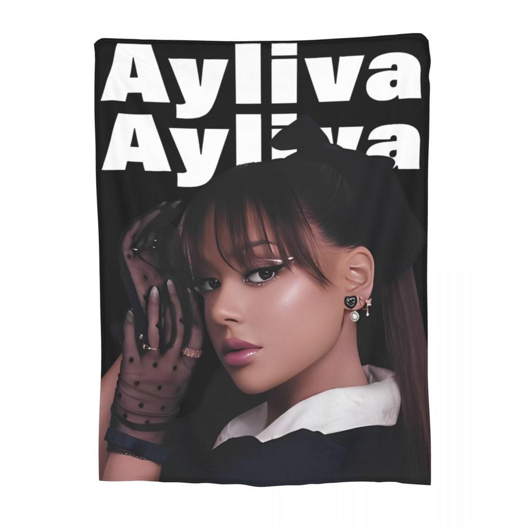 Ayliva Singer and Musician Gift Blanket For Men Women Album Cover Super Soft Cozy Throw Blankets for Couch Multi-size