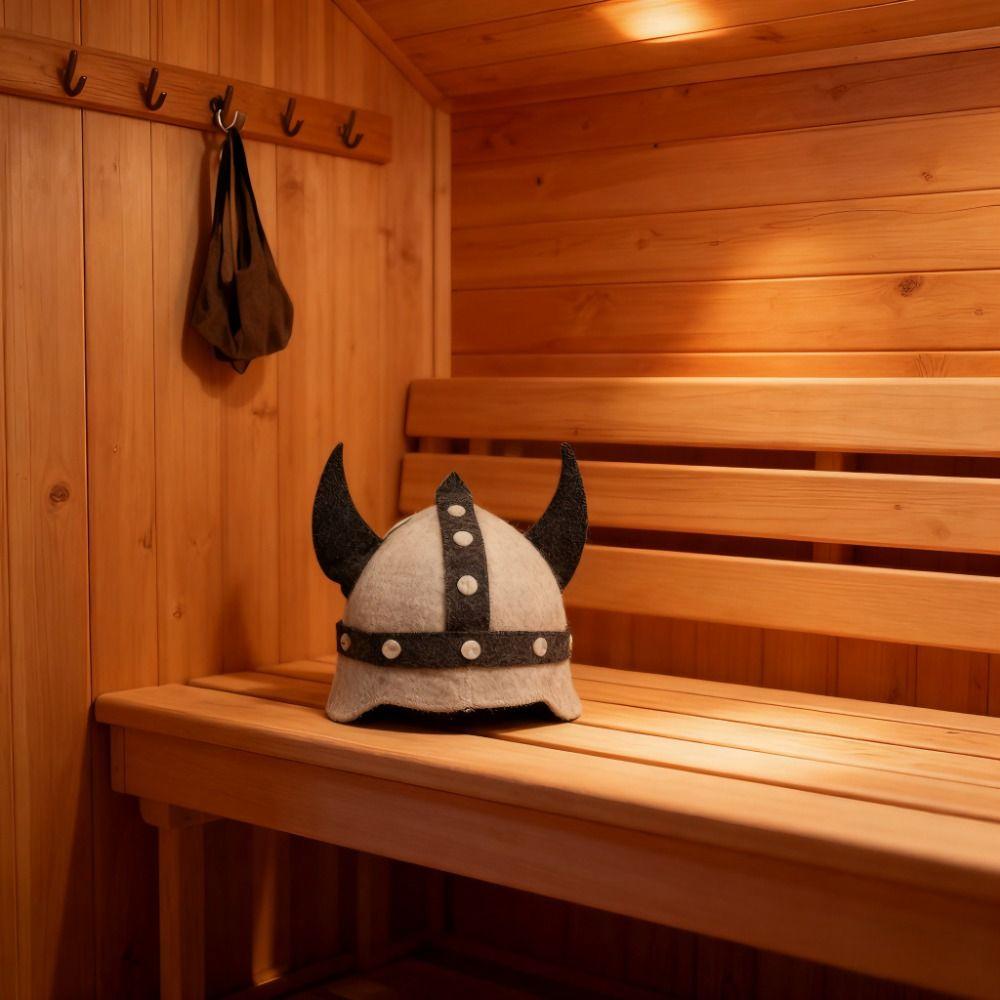 Heat Resistant Wool Felt Sauna Hat Wool Felt Material Sauna Hat Russian Banya Cap For Sauna