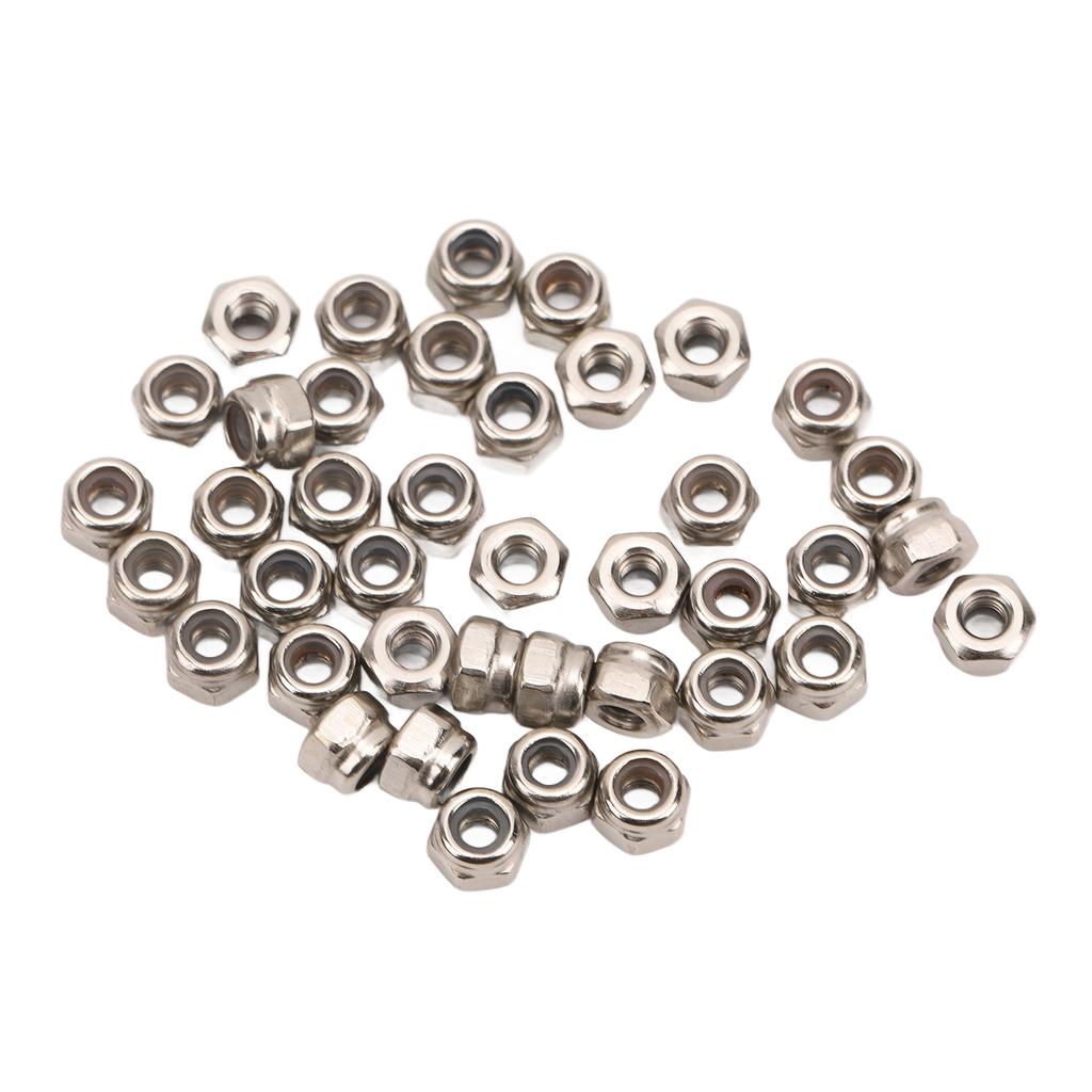 40Pcs RC Wheel Lock Nut Iron M2.5 Hex Accessory Set Kit for 1Celsius18 Climbing Car