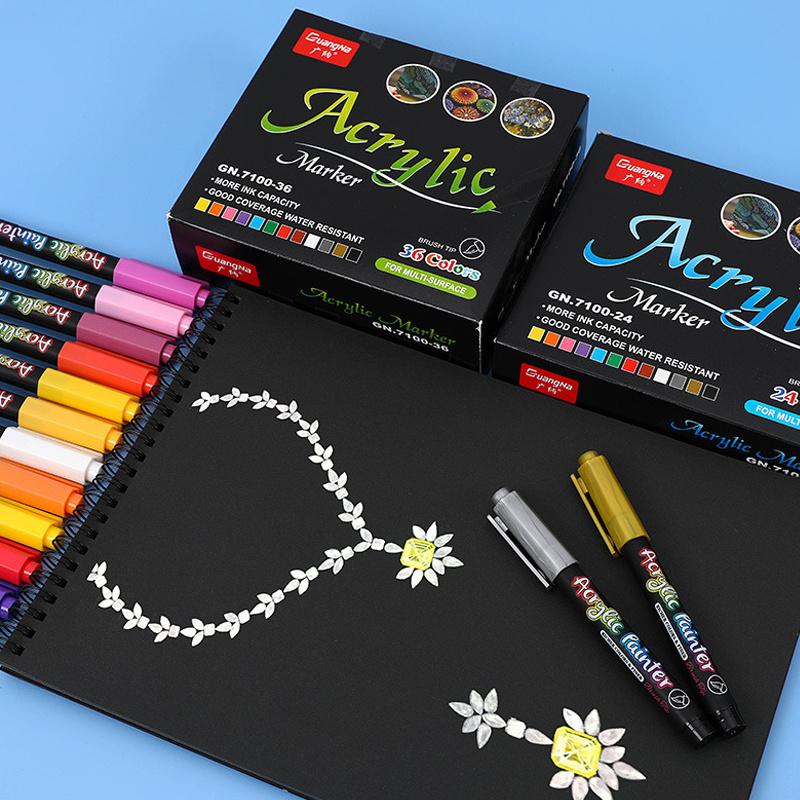 12-100 Colors Markers Set with Fine & Chisel Tip - Professional Art Markers for Adults, Perfect for Drawing, Sketching, Coloring & Animation