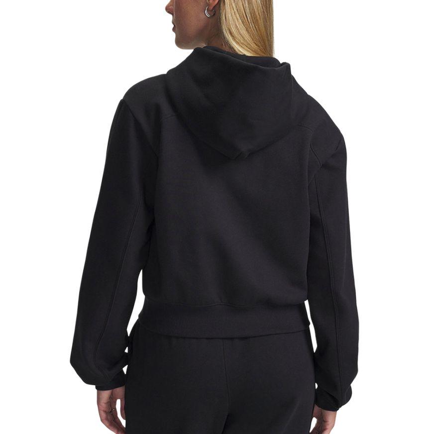 Under Armour Solid Color Comfortable Hooded Cardigan Long Sleeve Sweatshirt Women sweatshirt 6003674-005