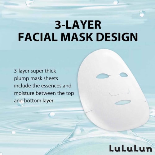 Face Mask Pack Lululun Hokkaido Lululun (melon scent) 7 pieces x 5 bags