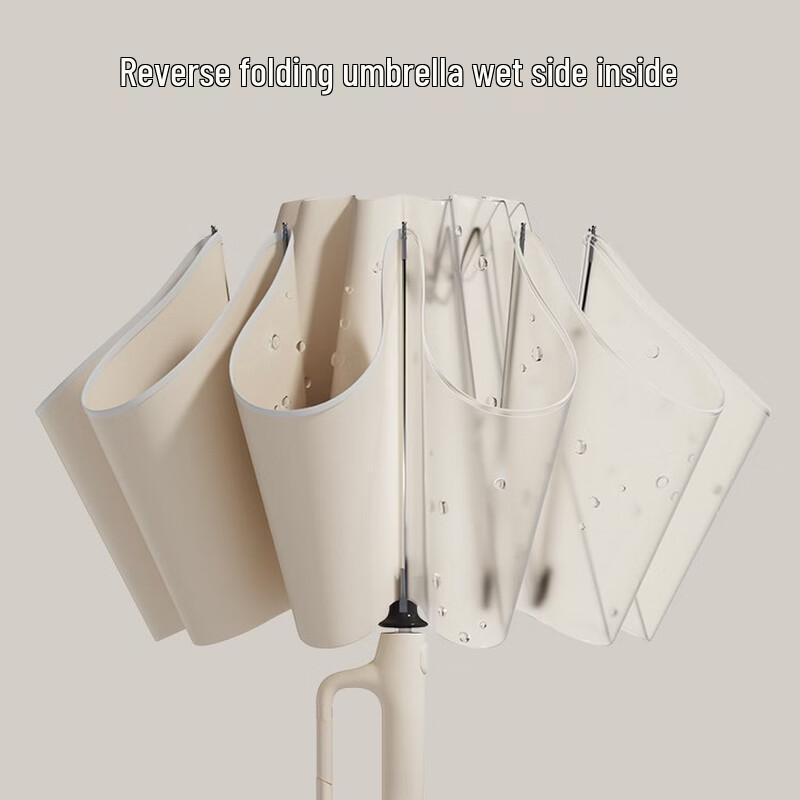 ZUODU Fully Automatic Loop Buckle Reverse Folding Umbrella
