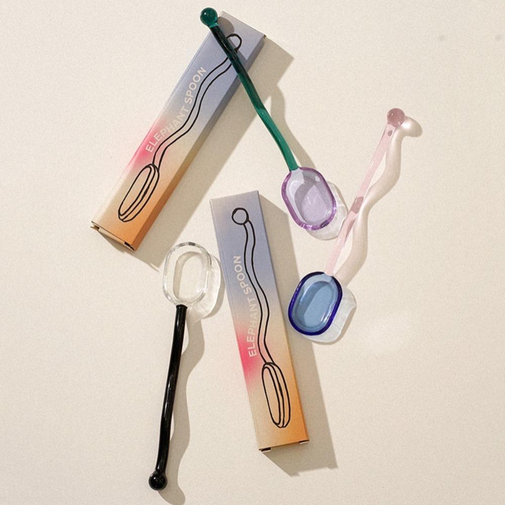 Home Tableware For Deserts And Juice Stirring Spoon Coffee Spoon Glass Mixing Spoon Milk Spoon