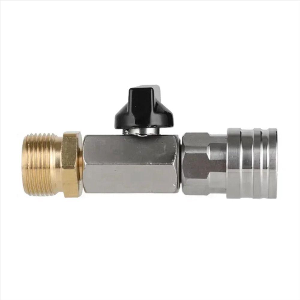 1/4 Inch Quick Connector Brass Material Hose Switch  Driveway Cleaning